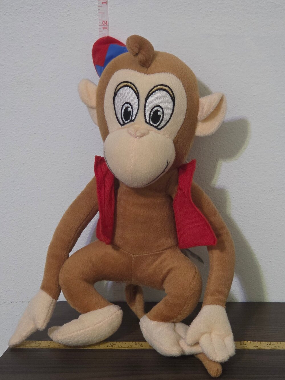vintage Sega Prize Disney Aladdin Abu plush monkey